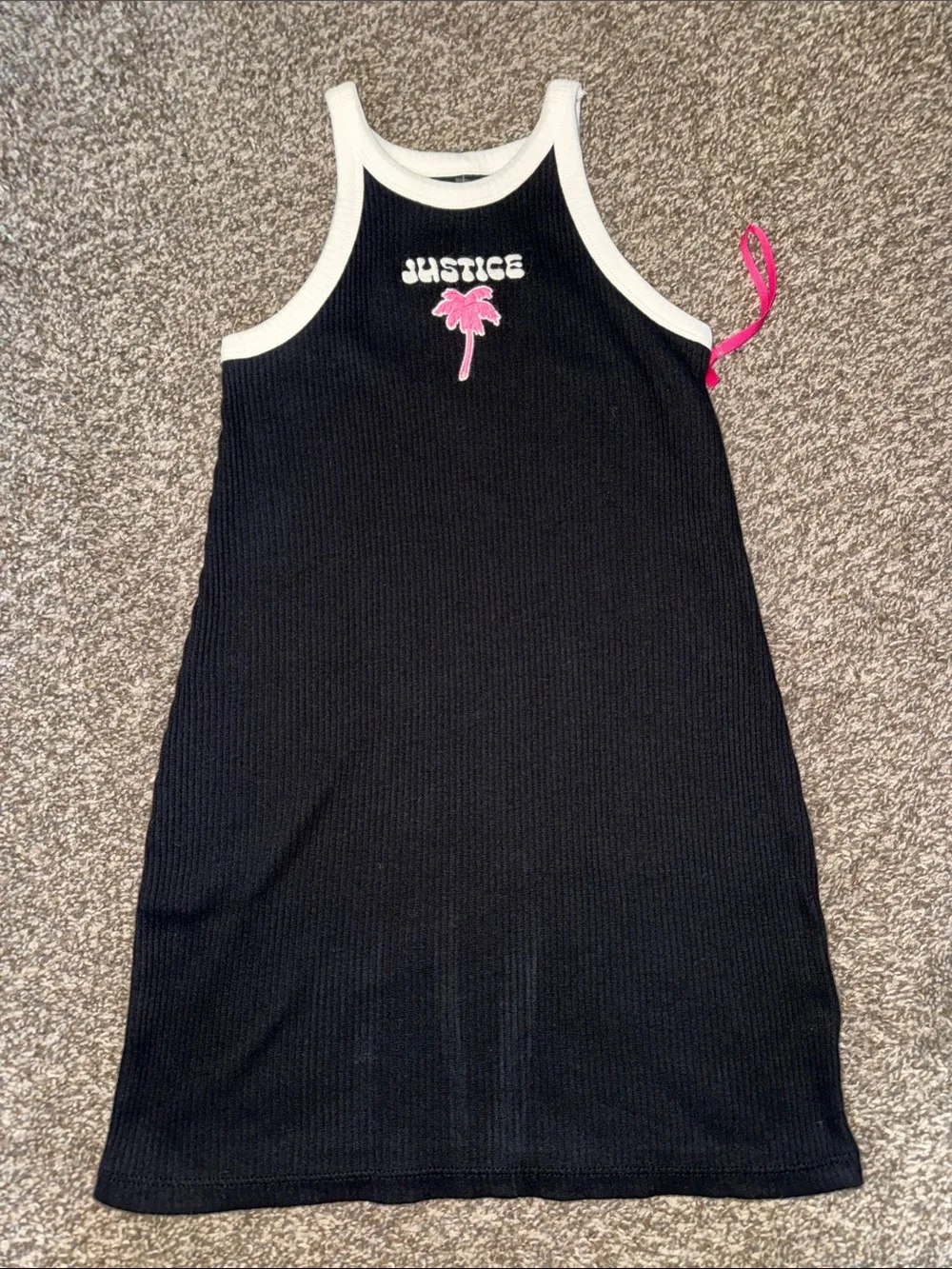 🛍 NWOT 🛍PRETTY LITTLE GIRLS  JUSTICE DRESS SIZE XS 5/6 🛍